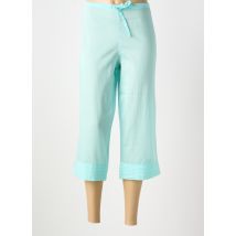 MANUEL CANOVAS - Pantacourt bleu en coton - Femme - Taille 38 - Modz