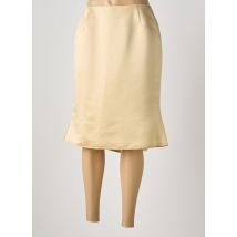 REVANCHE DE LA FEMME - Jupe mi-longue beige en polyester - Femme - Taille 40 - Modz