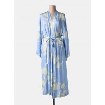 PLUTO - Robe de chambre bleu en viscose - Femme - Taille 36 - Modz