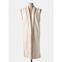 PLUTO - Gilet sans manche blanc en polyester - Femme - Taille 36 - Modz
