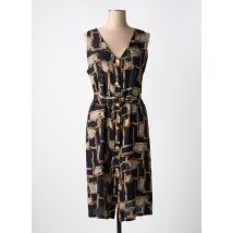 BOGLIETTI - Robe mi-longue noir en viscose - Femme - Taille 44 - Modz