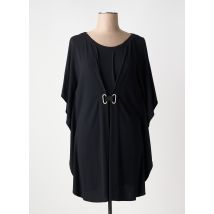 MARYAN MEHLHORN - Tunique manches courtes noir en polyamide - Femme - Taille 36 - Modz