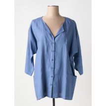 LIONELLA - Veste casual bleu en lin - Femme - Taille 48 - Modz