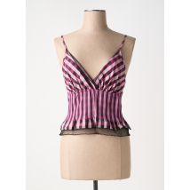 CHIARO SCURO - Top violet en polyester - Femme - Taille 38 - Modz