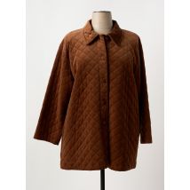 REGENCE - Veste casual marron en coton - Femme - Taille 48 - Modz
