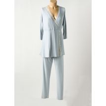 PLUTO - Pyjama bleu en viscose - Femme - Taille 46 - Modz
