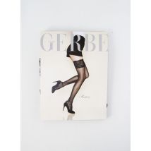 GERBE - Bas noir en polyamide - Femme - Taille 4 - Modz