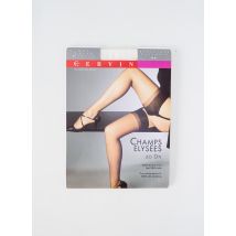 CERVIN - Bas beige en soie - Femme - Taille 2 - Modz