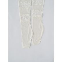 COTTON CLUB - Bas beige en nylon - Femme - Taille 38 - Modz