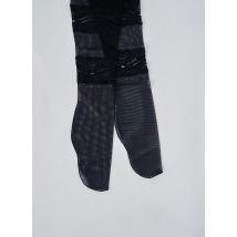 COTTON CLUB - Bas noir en nylon - Femme - Taille 38 - Modz
