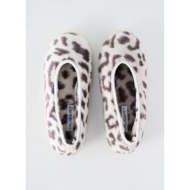 TAUBERT - Chaussons/Pantoufles blanc en textile - Femme - Taille 36 - Modz