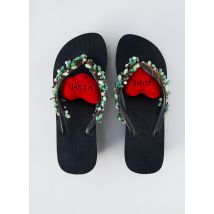 UZURII - Tongs noir en autre matiere - Femme - Taille 37 - Modz