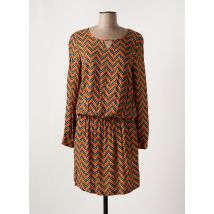 LE PETIT BAIGNEUR - Robe mi-longue orange en viscose - Femme - Taille 44 - Modz
