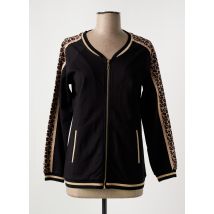 LEO & UGO - Veste casual noir en viscose - Femme - Taille 38 - Modz