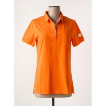 MARINE DE SAVOIE - Polo orange en coton - Femme - Taille 44 - Modz