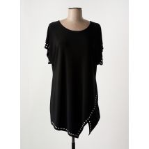 JOSEPH RIBKOFF - Tunique manches courtes noir en viscose - Femme - Taille 40 - Modz