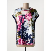 COMMA - T-shirt bleu en viscose - Femme - Taille 40 - Modz