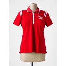 LADY - Polo rouge en coton - Femme - Taille 40 - Modz