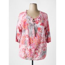 BETTY BARCLAY - Tunique manches longues rose en coton - Femme - Taille 48 - Modz