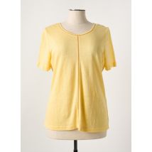 GERRY WEBER - T-shirt jaune en lin - Femme - Taille 42 - Modz
