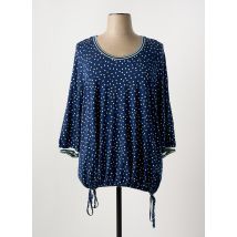 SAMOON - Blouse bleu en viscose - Femme - Taille 50 - Modz