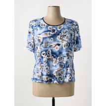 NAYAT - T-shirt bleu en polyester - Femme - Taille 52 - Modz
