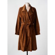 ORIENTIQUE NATURALLY - Trench marron en coton - Femme - Taille 40 - Modz