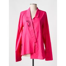BIZE - Chemisier rose en coton - Femme - Taille 36 - Modz