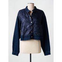 ALEMBIKA - Veste casual bleu en coton - Femme - Taille 38 - Modz
