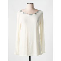 VITTORIA B - T-shirt blanc en modal - Femme - Taille 40 - Modz