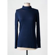 VITTORIA B - Pull col roulé bleu en modal - Femme - Taille 40 - Modz