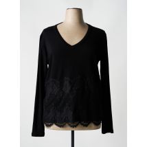 VITTORIA B - Pull noir en laine - Femme - Taille 44 - Modz