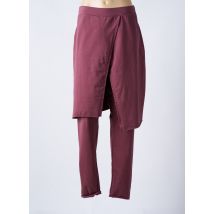 KEDZIOREK - Pantalon slim violet en coton - Femme - Taille 46 - Modz
