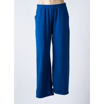 KEDZIOREK - Pantalon large bleu en coton - Femme - Taille 40 - Modz