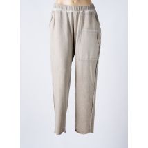 KEDZIOREK - Jogging beige en coton - Femme - Taille 42 - Modz