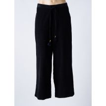 ORIENTIQUE NATURALLY - Pantalon large noir en coton - Femme - Taille 42 - Modz