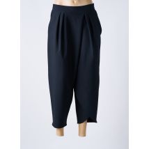 BIZE - Pantalon 7/8 noir en polyester - Femme - Taille 40 - Modz