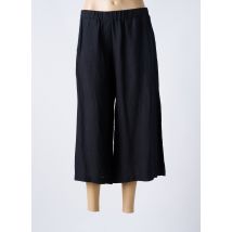 KEDZIOREK - Pantacourt noir en lin - Femme - Taille 46 - Modz