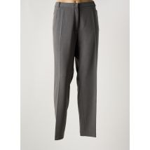 ANNE KELLY - Pantalon droit gris en polyester - Femme - Taille 50 - Modz