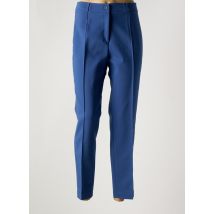ANNE KELLY - Pantalon droit bleu en coton - Femme - Taille 46 - Modz