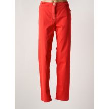 BETTY BARCLAY - Pantalon droit rouge en coton - Femme - Taille 50 - Modz