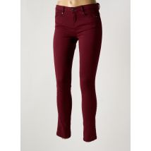 CARLA KOPS - Pantalon slim rouge en coton - Femme - Taille 38 - Modz