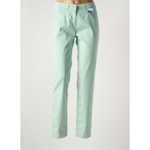 JOCAVI - Pantalon slim vert en coton - Femme - Taille 40 - Modz