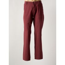SAINT HILAIRE - Pantalon chino marron en coton - Homme - Taille 50 - Modz
