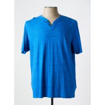 MONTE CARLO - T-shirt bleu en coton - Homme - Taille XXL - Modz