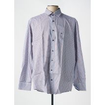 CASAMODA - Chemise manches longues bleu en coton - Homme - Taille XL - Modz
