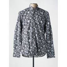 DARIO BELTRAN - Chemise manches longues noir en coton - Homme - Taille L - Modz