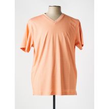 MISE AU GREEN - T-shirt orange en coton - Homme - Taille XL - Modz