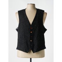 STONES - Gilet sans manche noir en laine - Homme - Taille L - Modz