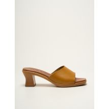 CARLA TORTOSA - Mules/Sabots marron en cuir - Femme - Taille 35 - Modz